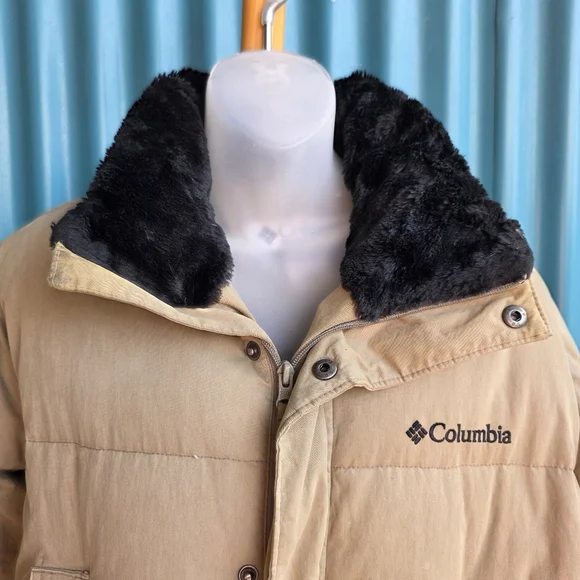Columbia Men's Tan Puffer Jacket - Picture 2 of 14